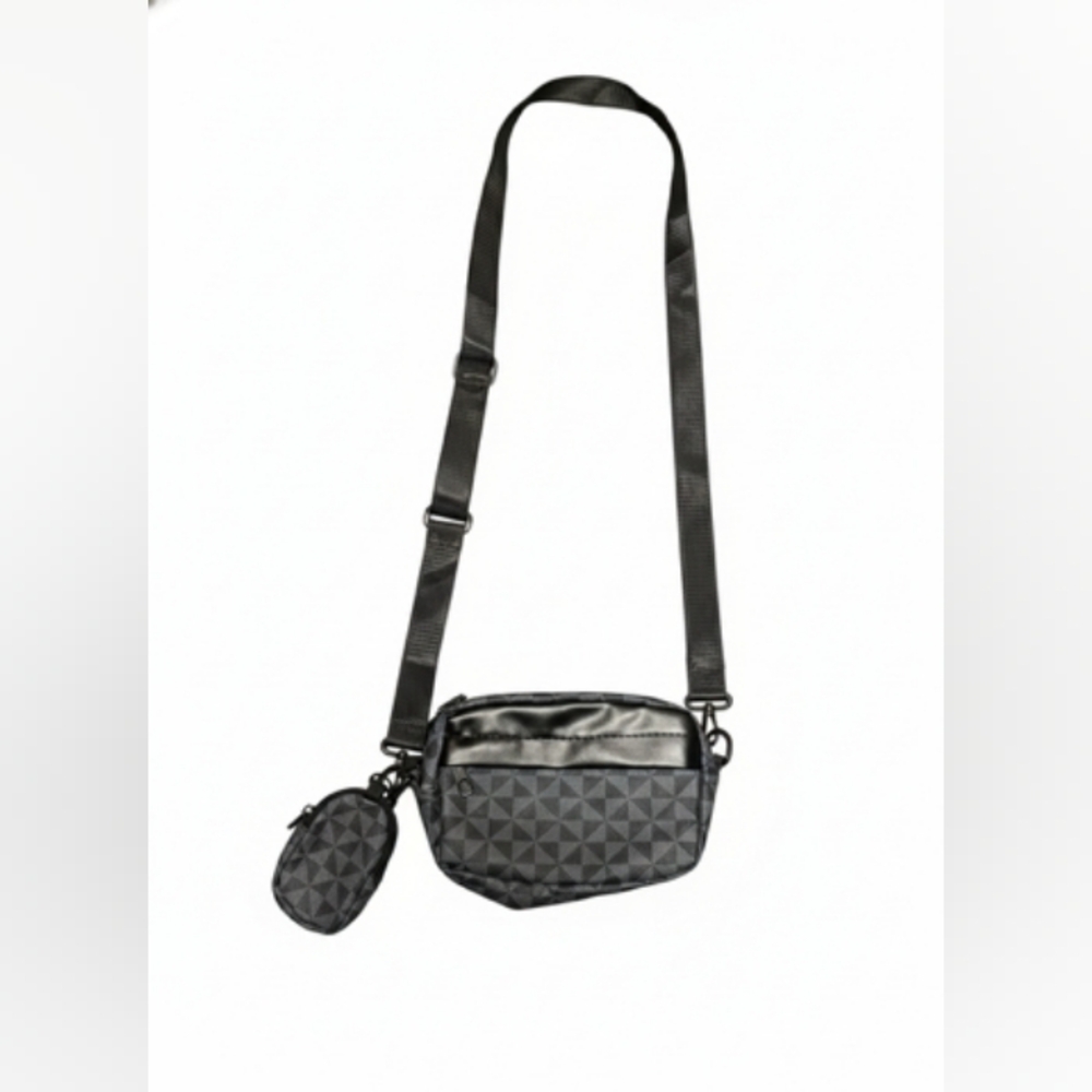 Stylish Black Crossbody Bag